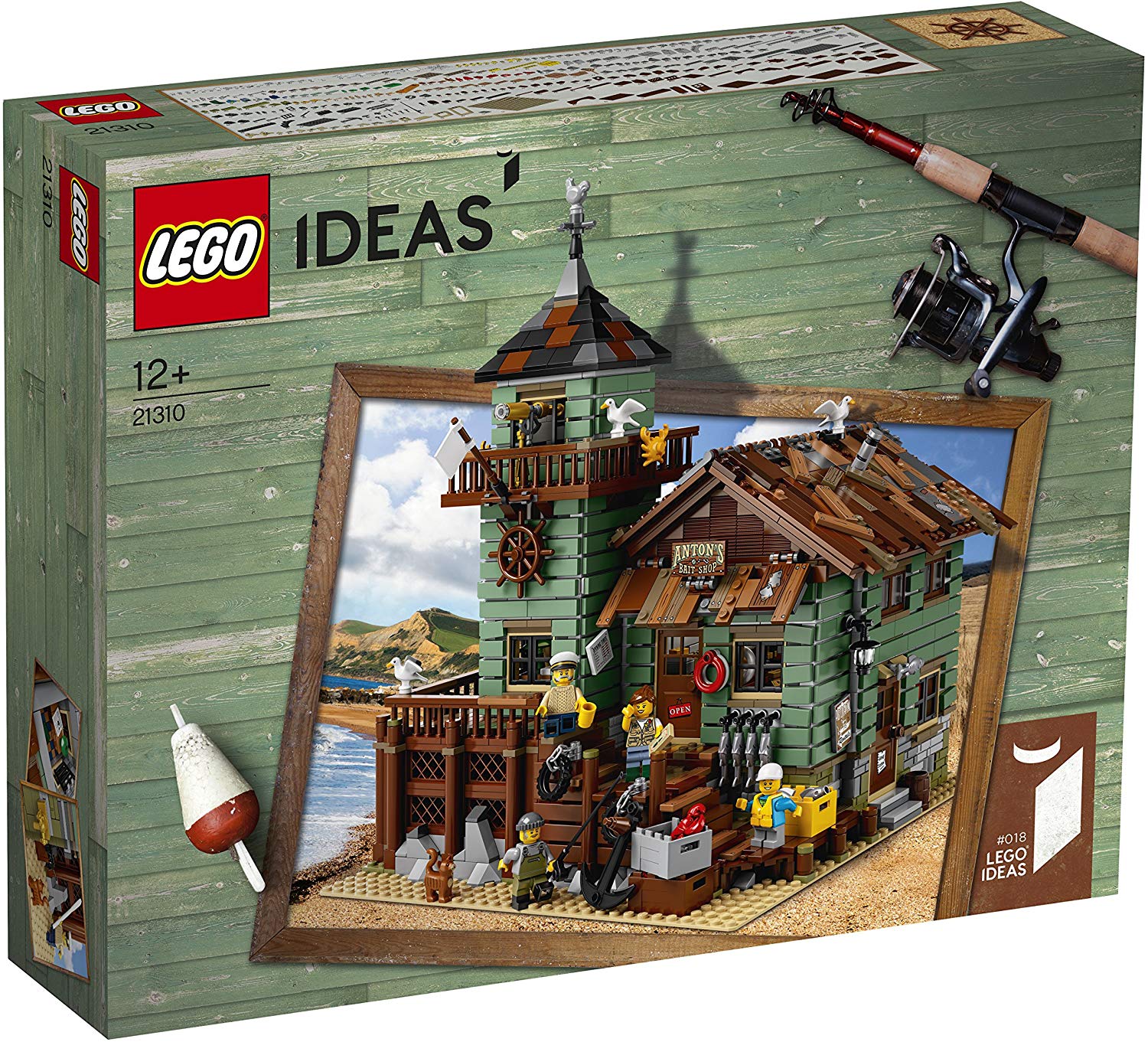 LEGO UK 21310 "Old Fishing Store Construction Toy, Small