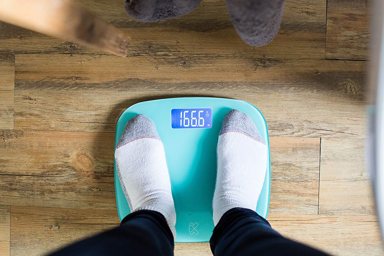 Kinetik Wellbeing Bluetooth Digital Scales, Blue - Image 3