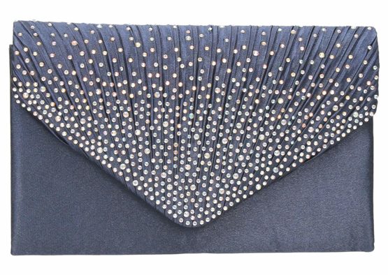 SWANKYSWANS Womens Abby Diamante Envelope Style Bag Clutch - Image 2