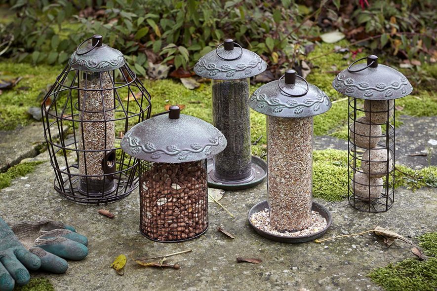 Peckish 60051233 Secret Garden Squirrel Proof Bird Seed Feeder, 16 x 19