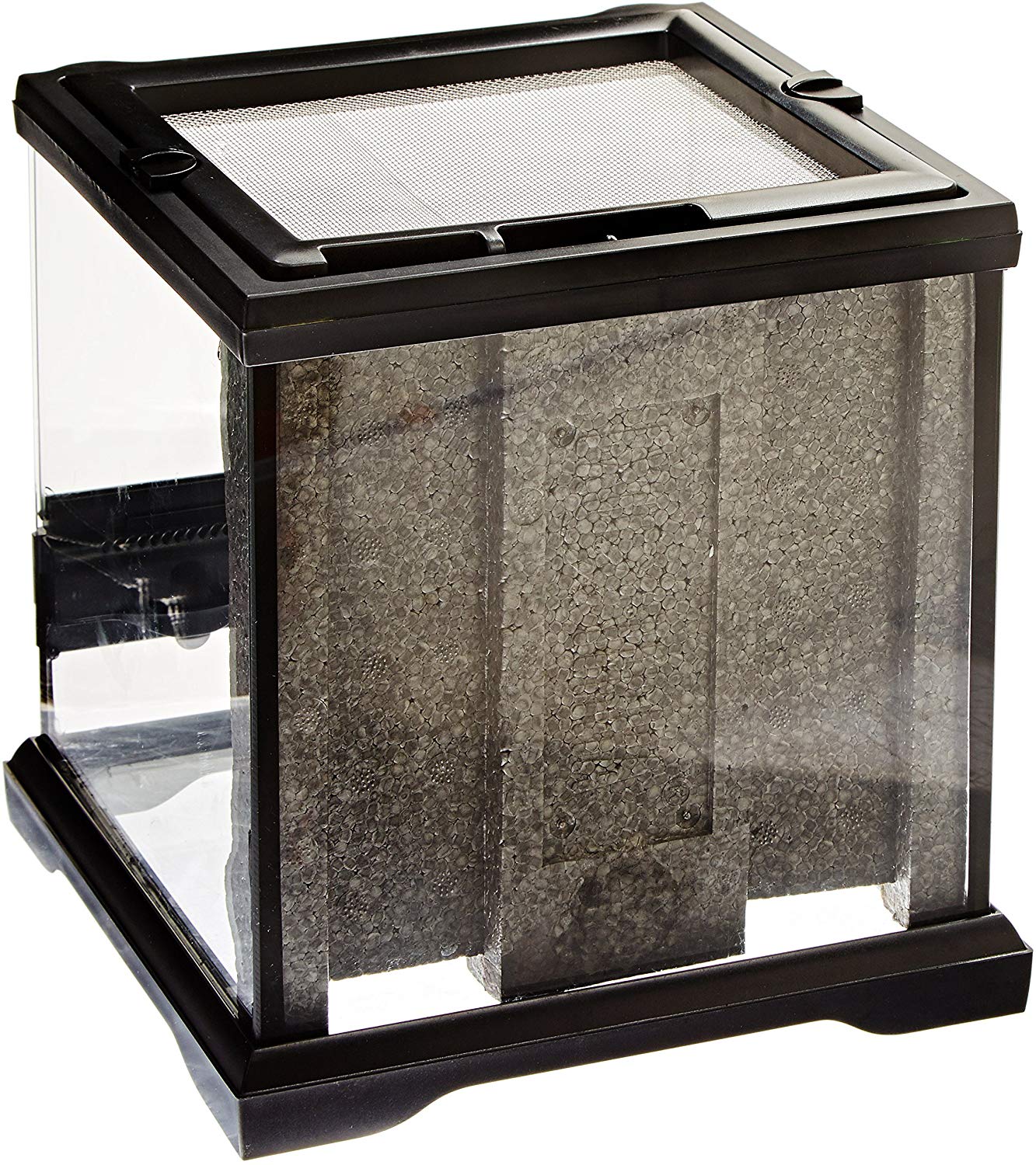 Exo Terra Glass Terrarium Kit, for Reptiles and Amphibians Nano, 8 x 8 x 8 inches, PT2599A1, Grey, 20 x 20 x 20 cm - Image 2