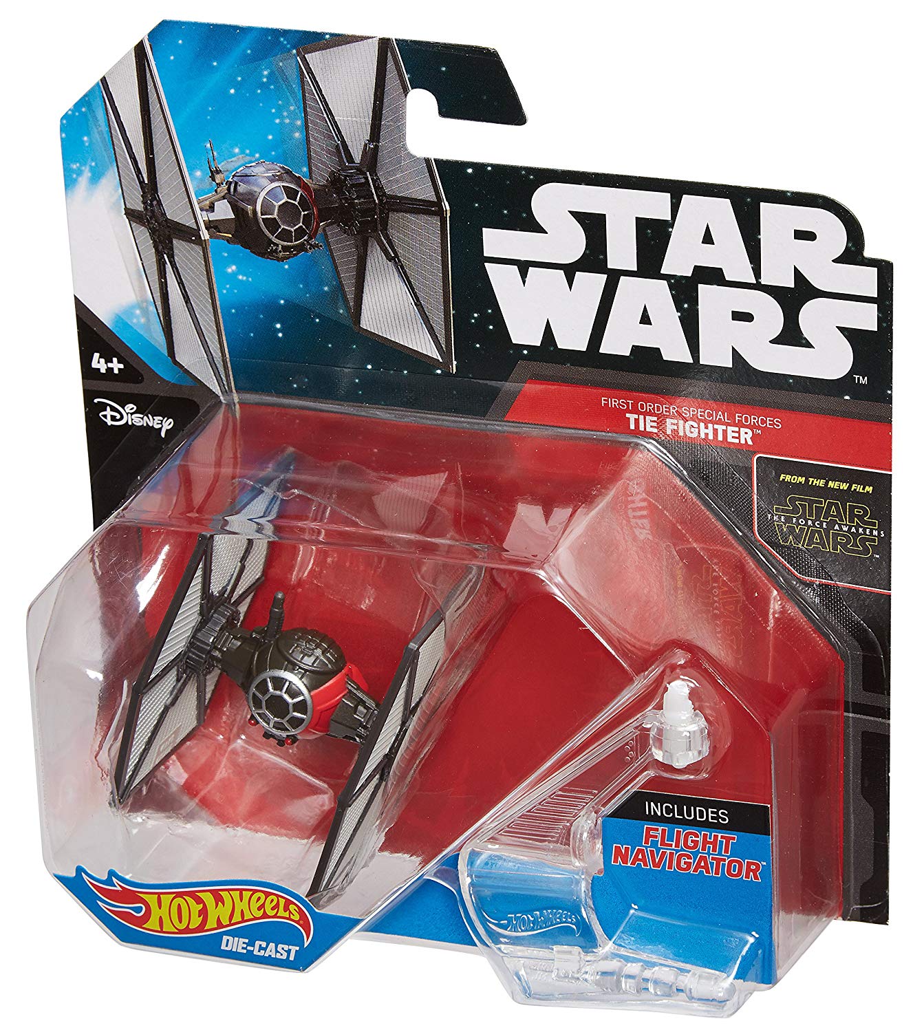 Hot Wheels Star Wars The Force Awakens燜irst Order Star, Special Forces, Tie Fighter (CKJ67) - Image 3