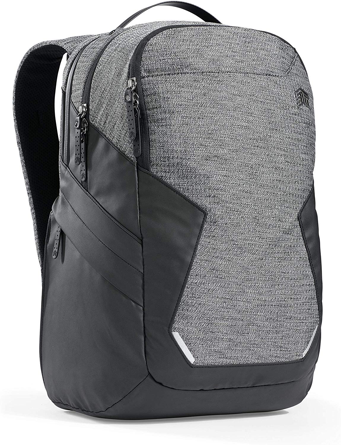 STM Myth Backpack featuring luggage pass-through 28L / 15" Laptop - Granite Black (stm-117-187P-01), 28 Litre