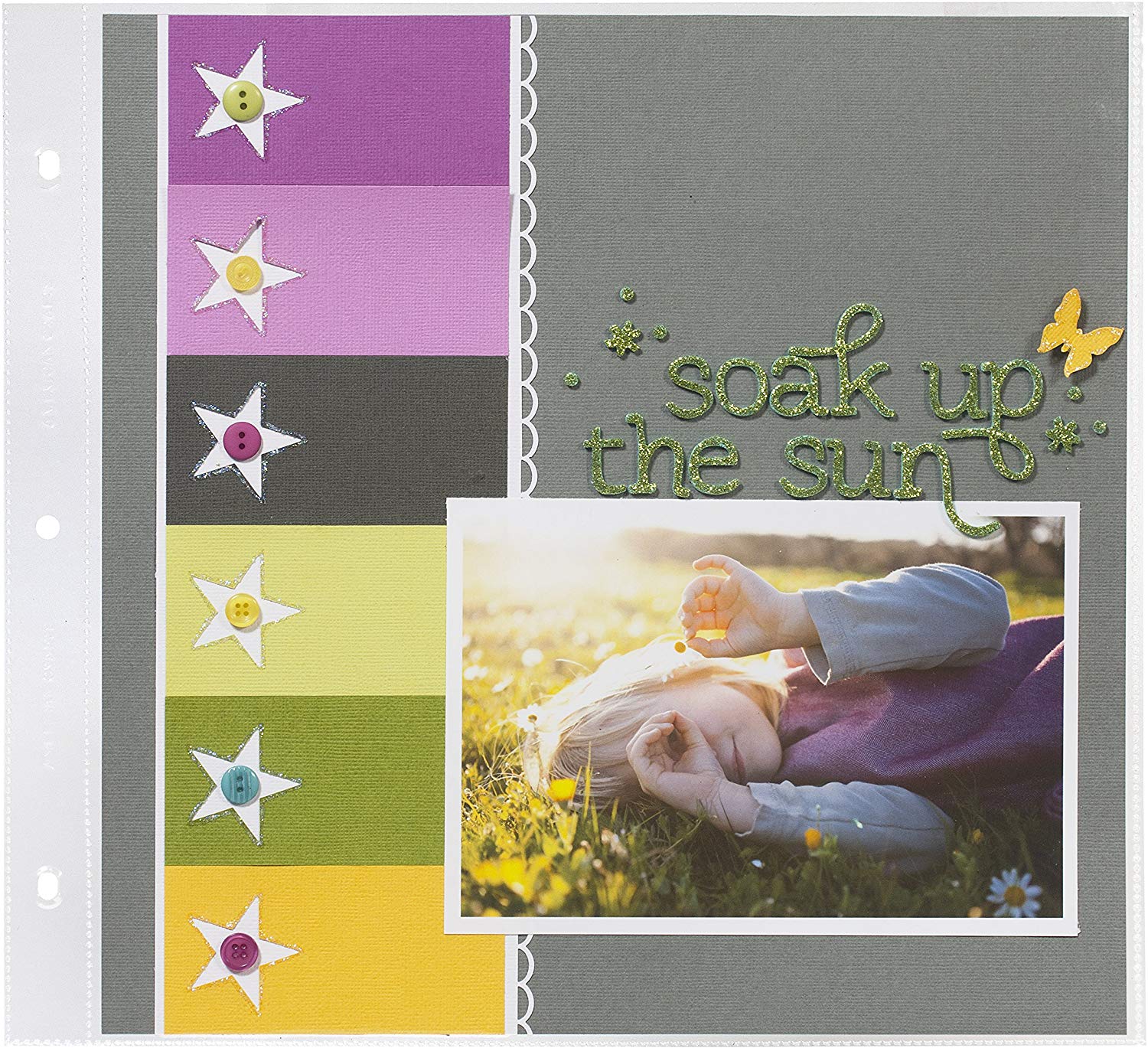 We R Memory Keepers Page Protectors Ring, 12 x 12 Inches - Pack of 10, White, 30 x 30 cm - Image 3