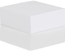 Rössler 1312452000 Notepad Refill Pack for S.O.H.O. Memo Box 95mm x 95mm 250 Sheets