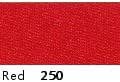 Berisfords Double FACE Poly Satin Ribbon, Red, 7 mm