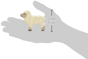 Holztiger 80076 Lamb, White, Wood - Image 2