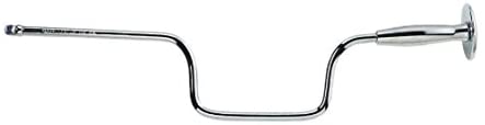 Bahco Crank 3/8 "Swivel Steel Handle, 435 MM, Silver, 3/8-Inch