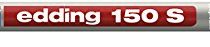 Edding 150 S Non-Permanent OHP Marker Pen - 0.3mm - Black
