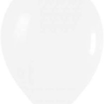 25 x 10 inch Latex White Wedding Balloons