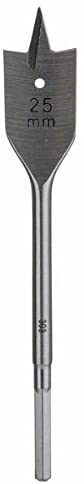 Bosch 1x Spade Bit (for softwood medium-hard wood, Hex, diameter 25,0 mm, Accessory Drill Driver), silver, 25 mm - Image 2