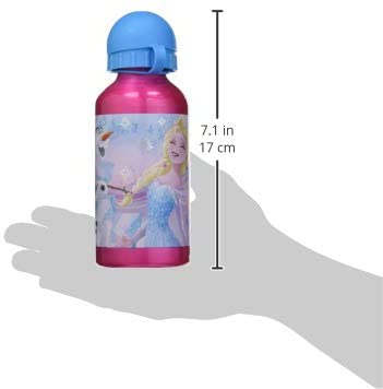 p: os 23898088 - Drinking bottle, Disney Frozen, aluminum, approx. 400 ml, Charcoal - Image 2