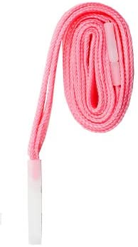 Customcard Safety Breakaway Lanyard with Open face ID Card Holder - Pink - Image 2