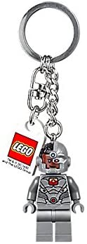 LEGO Cyborg Keyring/Keychain, Grey, S - Image 2