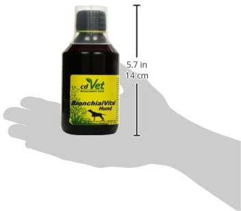 cdVet Natural Products CoughVet BronchialVital 250 ml, Dog, supports upper respiratory function and respiratory condition - Image 3
