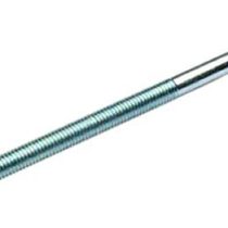 Merriway BH01769 Pack of 1 Eye Bolt with Nut and Washer M8 x 150mm Silver Tone