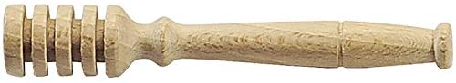 Kesper Honey Dipper 13,5cm of Beech Wood, Brown, 13.5 x 3 x 3 cm