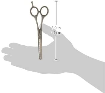 Haarschere Satin Plus ES 40 5 3050, White,nickel, 5.0 Inch - Image 2