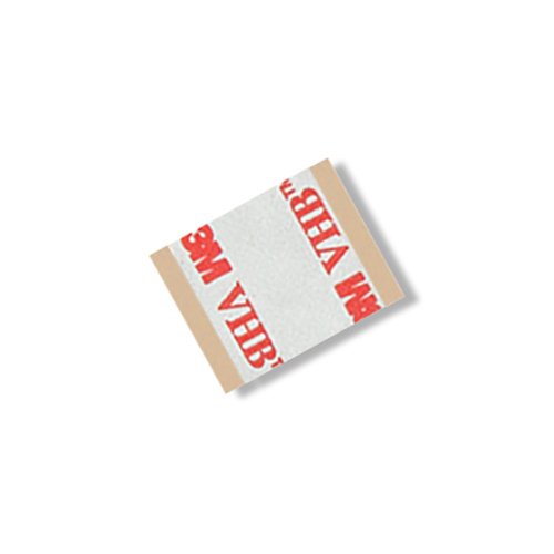 TapeCase RP25 1" x 1"-250 VHB RP25 1" Squares Adhesive Tapes, 25 mil (0.6mm) Thick (250 Squares/Pack) (Pack of 250)