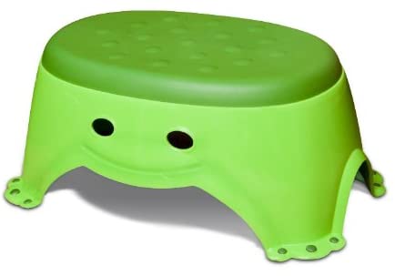 Mommy's Helper Froggie Collection Step Stool, Green, 17cm High