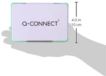 Q Connect Large Stamp Pad Metal Case - Green - Image 2