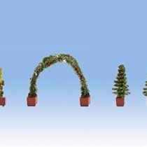 Noch 14022 Rose Arch 4 pieces, Coloured