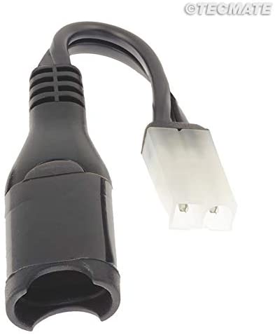 TECMATE TM-77 CONNECTOR FOR OPTIMATE-ACCUMATE, Black/White, Petit