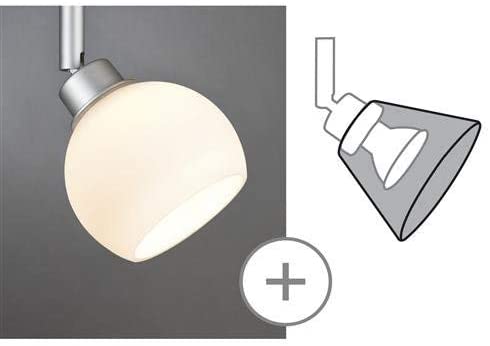 Paulmann 60055 Wolbi DecoSystems Shade 90mm for URail Opal Rail System, 9cm (W) x 7cm (H) - Image 2