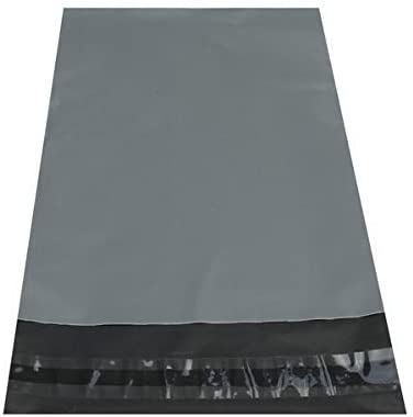 25 Mailing postal bags STRONG, Self-Seal 12 x 16 (305x405) plastic, Grey, 14 x 16 - Image 4