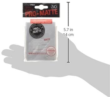 Ultra Pro SLEEVES Pro-Matte D12 Card Game (Clear) - Image 3
