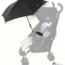 Baby Parasol Compatible with Joie Aire Plus Twin Brisk Chrome Kixx Black