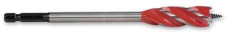 Armeg WWB12.0T 12.0 mm Wood Beaver Drill Bit - Red/Grey