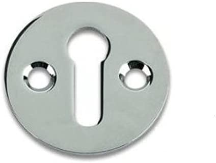 Merriway BH03012 Victorian Open Escutcheon, 35mm (1.3/8 inch) Dia. Polished Chrome