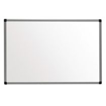 Olympia Magnetic Board in White with Aluminium Frame Lightweight - 400x600mm