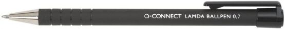 Q Connect Ballpoint Pen – Ballpoint Pen Black KF00672 , Black, Plastic, Metal, 0.7 mm - Image 2