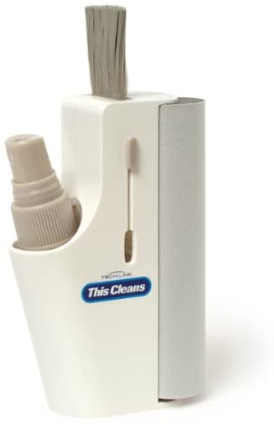 Techlink Screen Cleaning Kit for LCD/Plasma TVs, white, 30ml liquid spray - Image 2