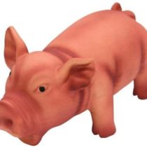Kerbl Latex Pig with Grunting Sound, 15 cm, Assorted Colours