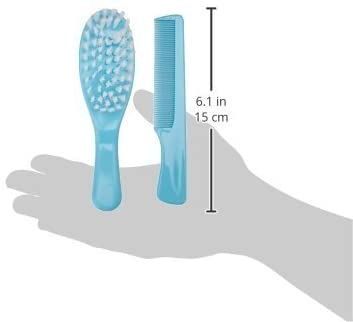 Thermobaby Hairbrush and Comb Set Blue, turquoise - Image 3