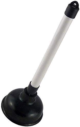 T&B® Accordion Sink Plunger for Kitchen & Bathroom Drains, Heavy Duty Drain Plunger for Sink Bathtub & Shower