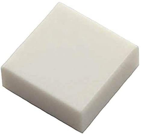 LEGO 100 Mini Tiles White 1x1 (Tile 1 x 1, White), 1 x 1 cm