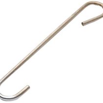 Merriway BH04117 Toilet WC Cistern Lever Siphon Replacement Link Hook Large 92mm (3.5/8 inch) - Pack of 1