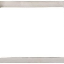 Decora Stainless Steel Square Shape, Silver, 5 x 5 x 4.5 cm