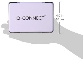 Q-Connect Large Stamp Pad Black KF15440, Pack of 1 - Image 3