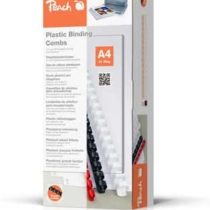 Peach Binding Combs 12mm, 95 A4 sheets, black