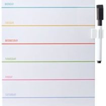 Kikkerland Weekly Dry Erase Board (MH70)