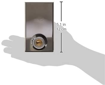 Wolfpack 3180002 - CBM 2002 - Glass Door Lock, Key, Polished - Image 2
