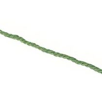 Whitecroft 27141/10 Essentials 152 mm Plastic Ended Treasury Tags - Green (Pack of 100)