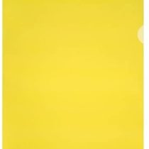Blue A4 Pyramid-Embossed Document Sleeves. Yellow