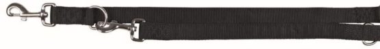 Trixie Premium Double Adjustable Dog Leash, X-Small, Black - Image 2