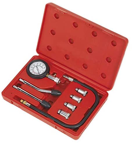 Sealey CT955 Petrol Engine Compression Test Kit, 8 Pieces - Image 2